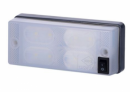 Led compact interior lamp with switch 170LM